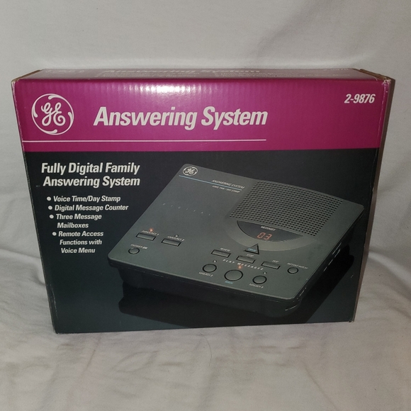GENERAL ELECTRIC Other Ge Vintage Family Answering System 3